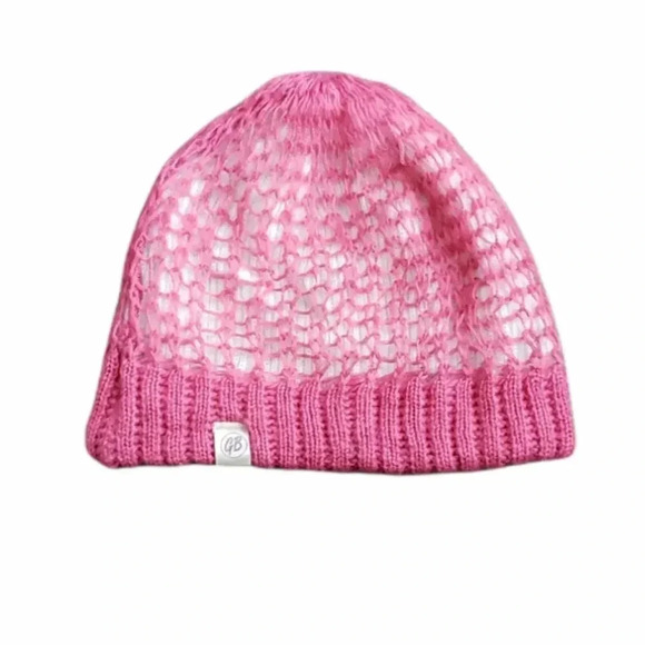 GB Goorin Pink Knit Baby Winter Hat - Picture 1 of 4